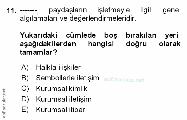 Soru 11