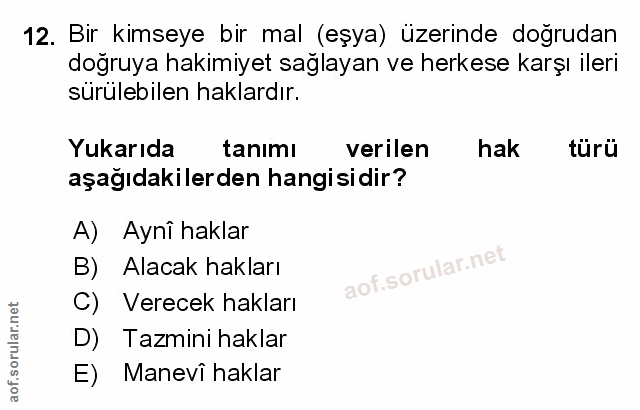 Soru 12