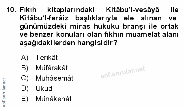 Soru 10