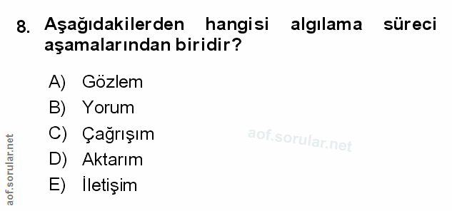 Soru 8