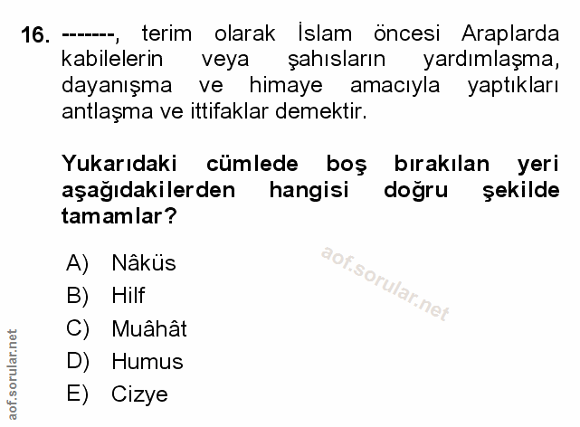 Soru 16