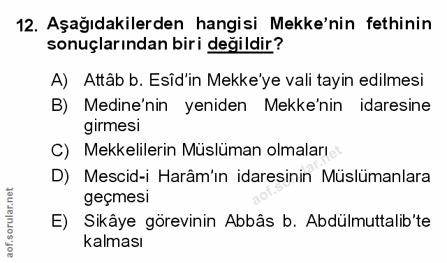 Soru 12