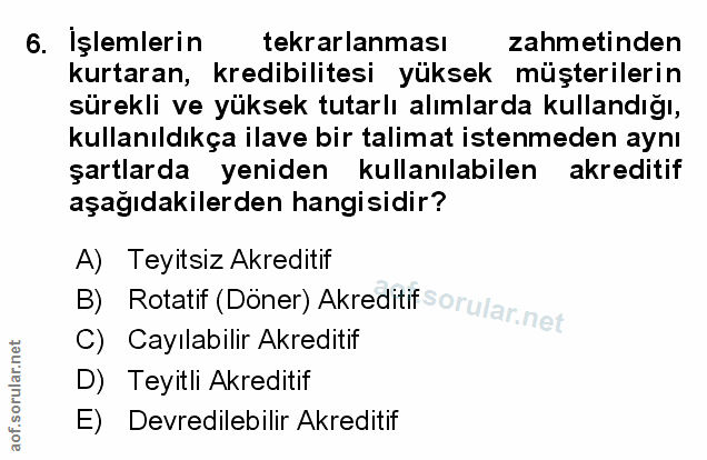 Soru 6
