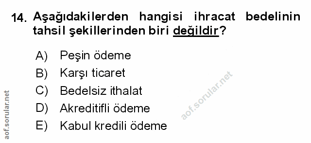 Soru 14