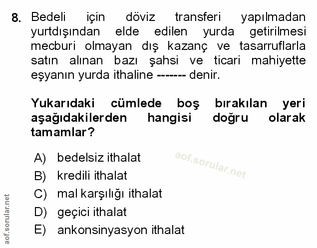 Soru 8