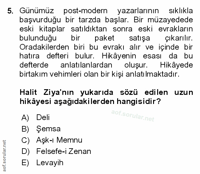 Soru 5