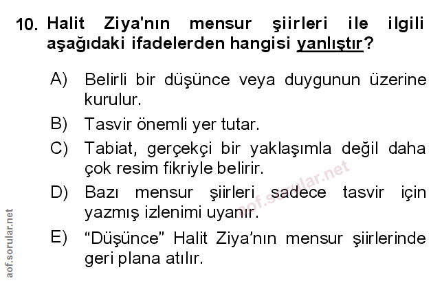 Soru 10