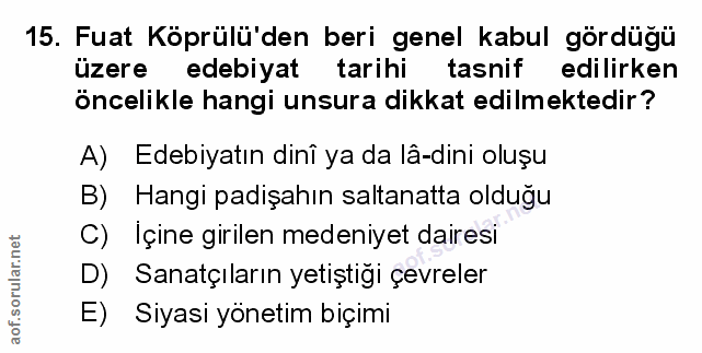 Soru 15