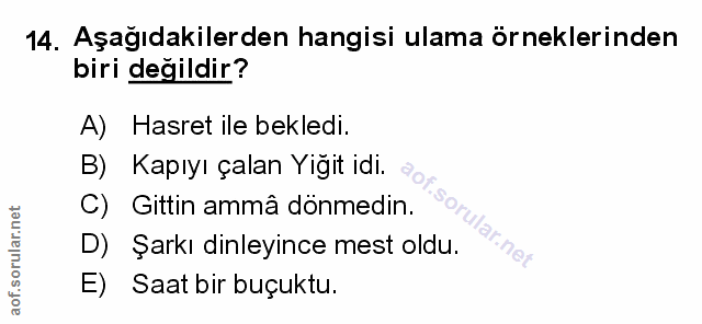 Soru 14