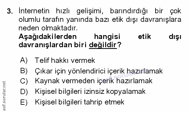 Soru 3