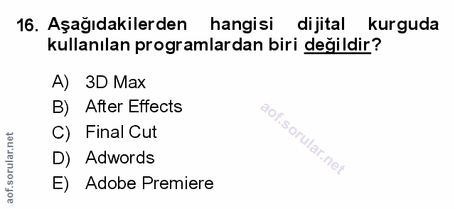 Soru 16