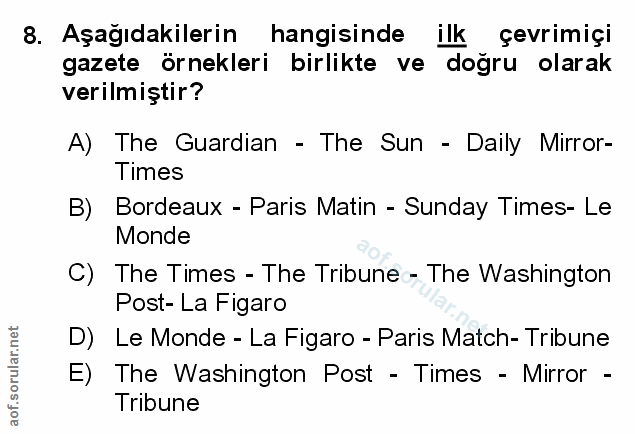 Soru 8