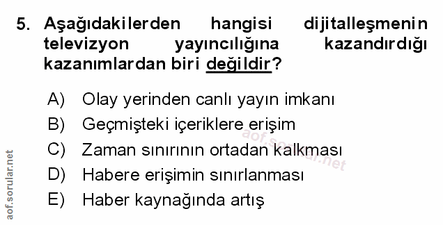Soru 5
