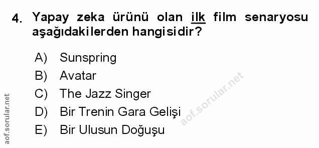 Soru 4