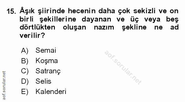 Soru 15