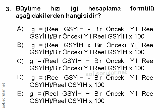 Soru 3
