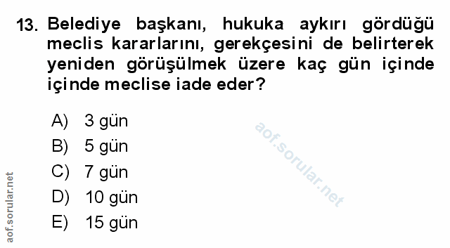 Soru 13
