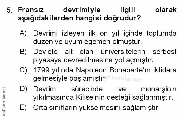 Soru 5