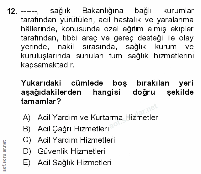 Soru 12
