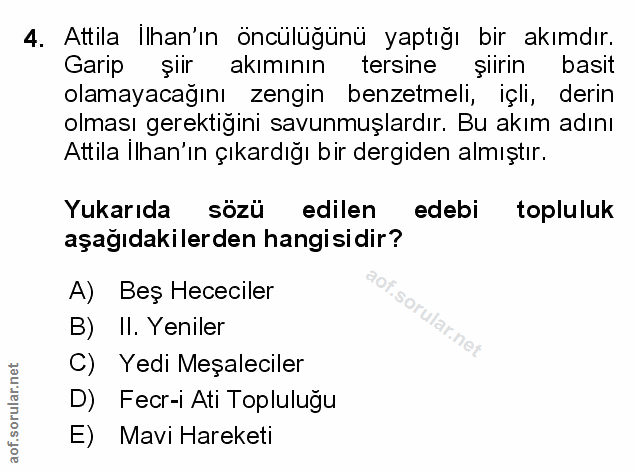 Soru 4
