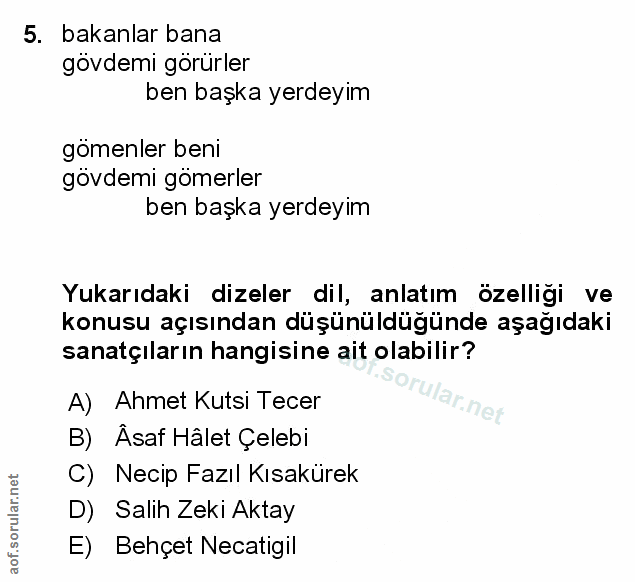 Soru 5