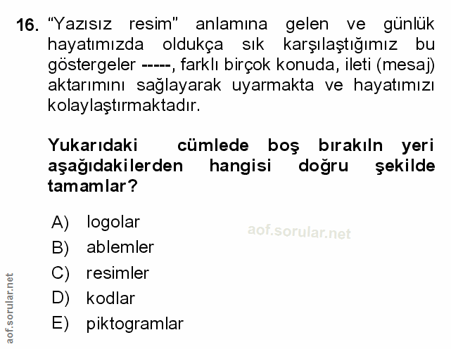Soru 16