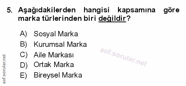 Soru 5