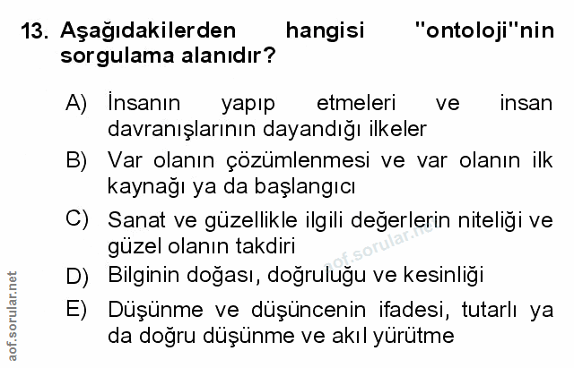 Soru 13