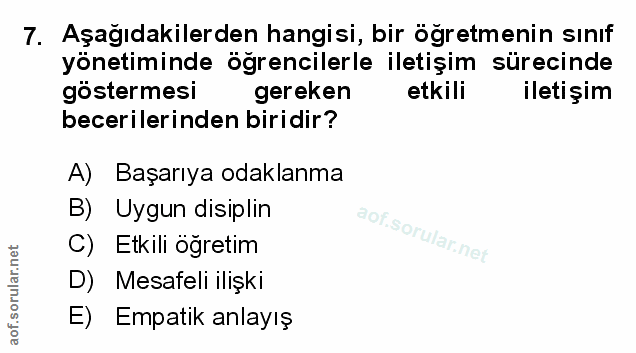 Soru 7