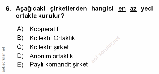 Soru 6