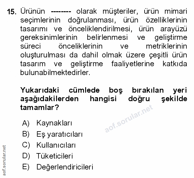 Soru 15