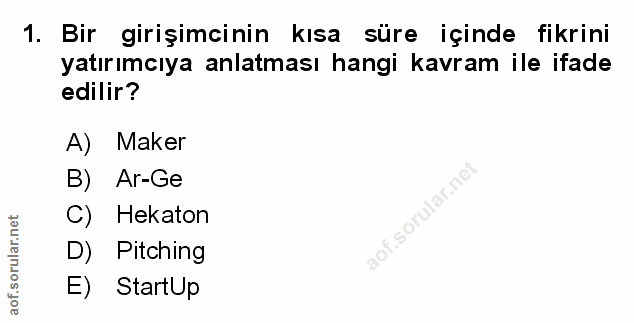 Soru 1
