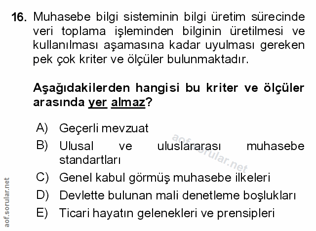 Soru 16
