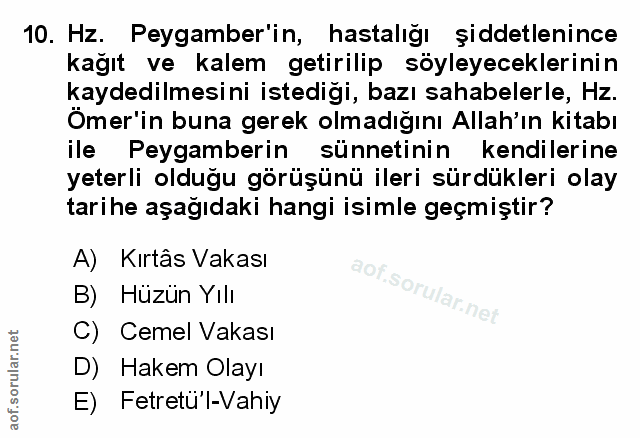 Soru 10