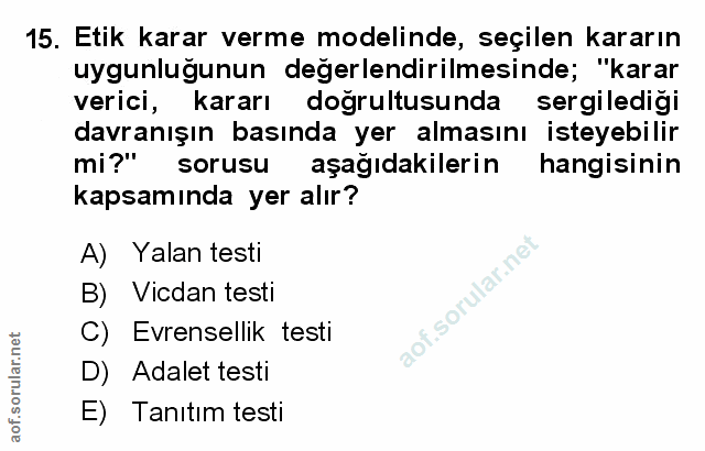 Soru 15