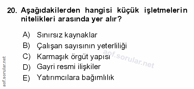 Soru 20