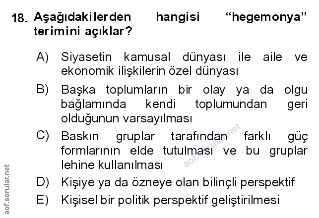 Soru 18