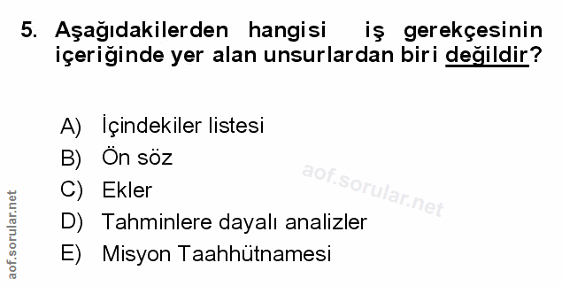 Soru 5