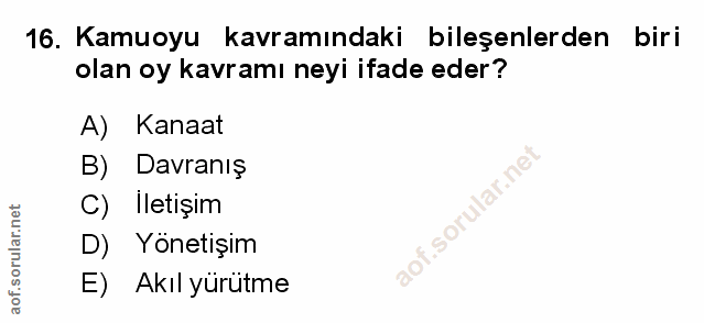Soru 16