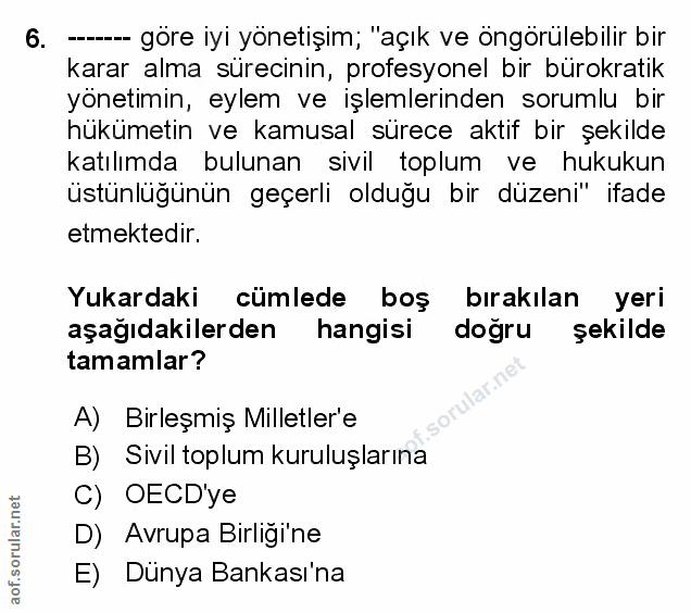 Soru 6