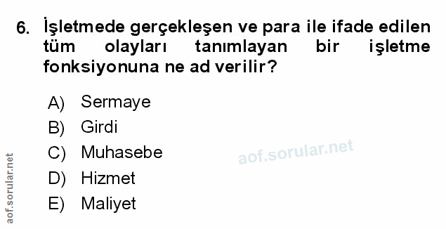 Soru 6