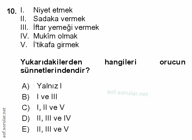Soru 10