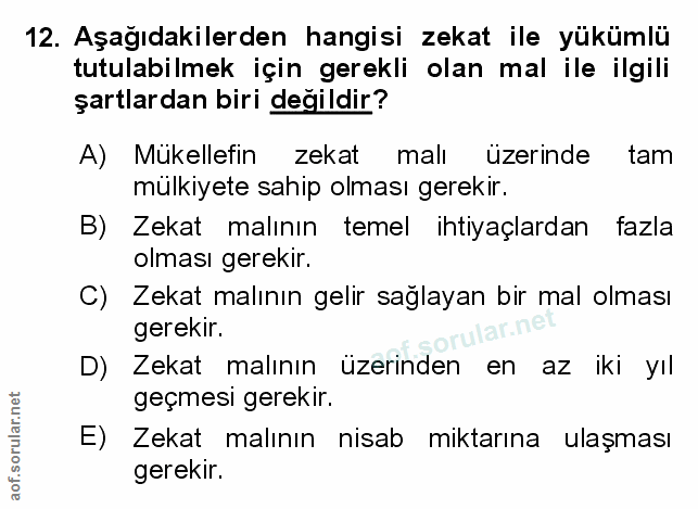 Soru 12