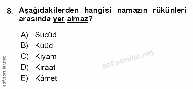 Soru 8