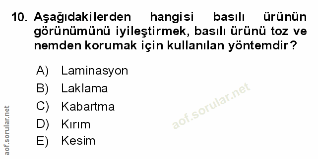 Soru 10