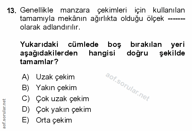 Soru 13