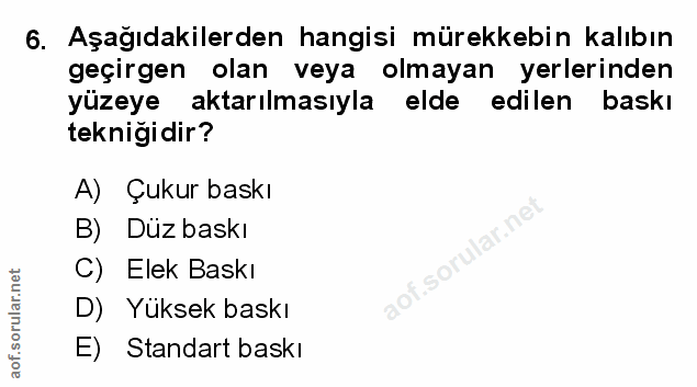 Soru 6