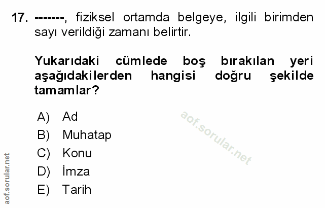 Soru 17