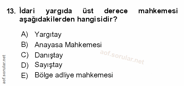 Soru 13