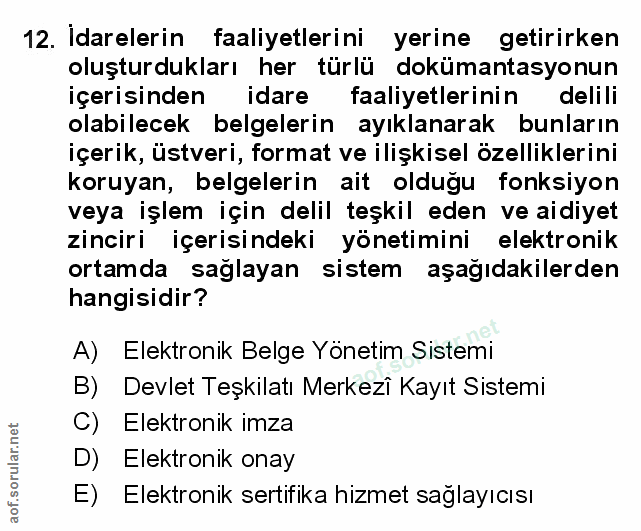 Soru 12